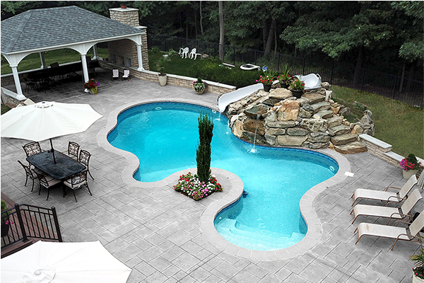 King Pools & Spas Waterfalls